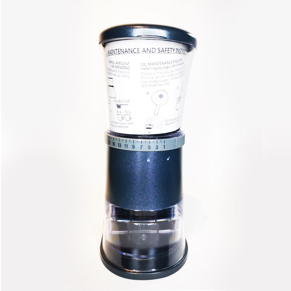 Purefresh Electric Coffee Grinder Black Commune Cafe+Bar