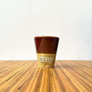 Commune Handmade Flat White Cup (6oz) - Brown