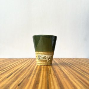 Commune Handmade Flat White Cup (6oz) - Olive